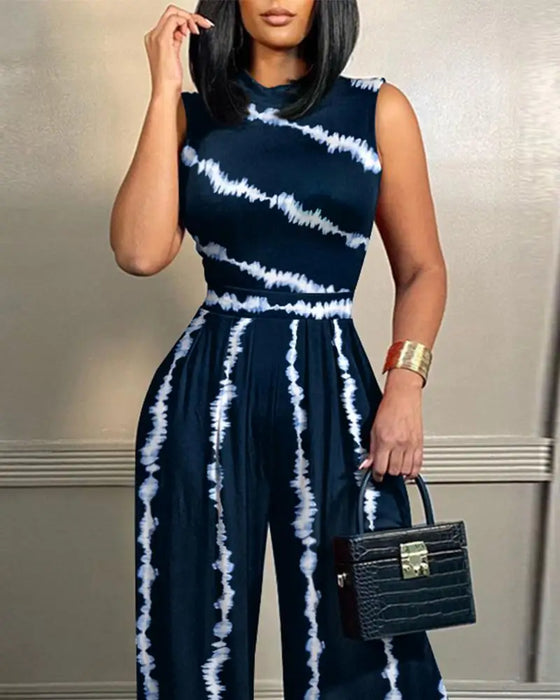 Panacheprose Elegant Wide-Leg Jumpsuit