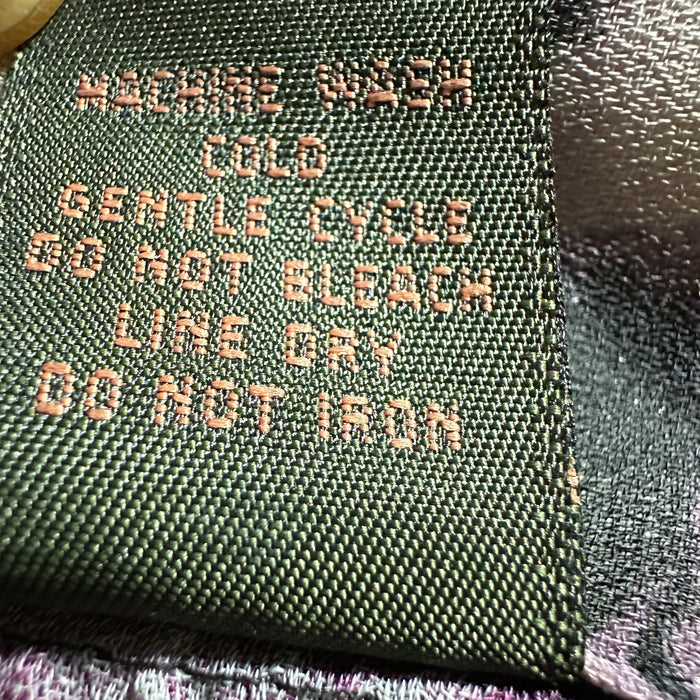 SERENADE New York Pleated V-Neck Floral Pleated Button-Front Blouse - Size Women’s L, from PanacheProse