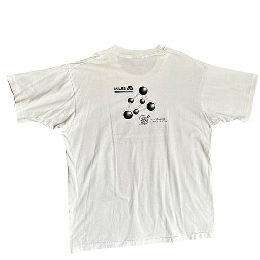 Screen Stars Vintage Cher Overnighter Crew Neck White Graphic T-Shirt - Size XL, from PanacheProse