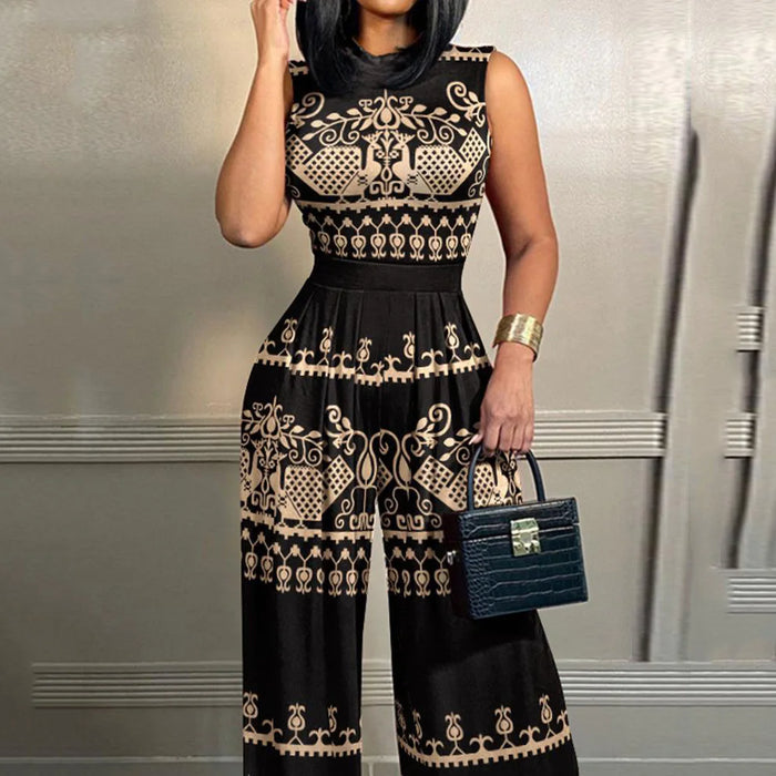 Panacheprose Elegant Wide-Leg Jumpsuit