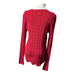 St John’s Bay Red Cable Knit Sweater Cotton Blend Women’s - Size Large Tall, from PanacheProse