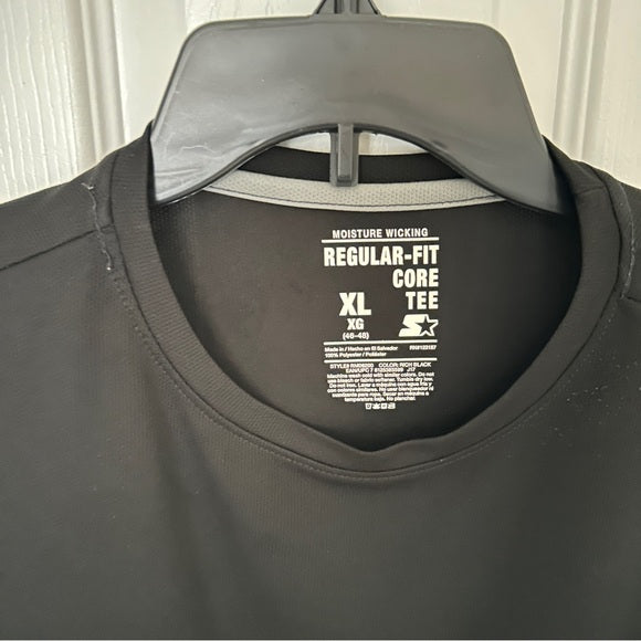 Star Regular Fit Core Tee Solid Color Black Men's Shirt - Size Men’s XL, from PanacheProse