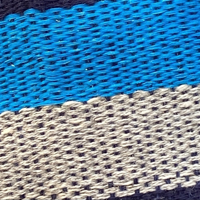 Straw Studios Women’s Blue  Multi Straw Tote - Size 17" L × 13" H × 8" D, from PanacheProse