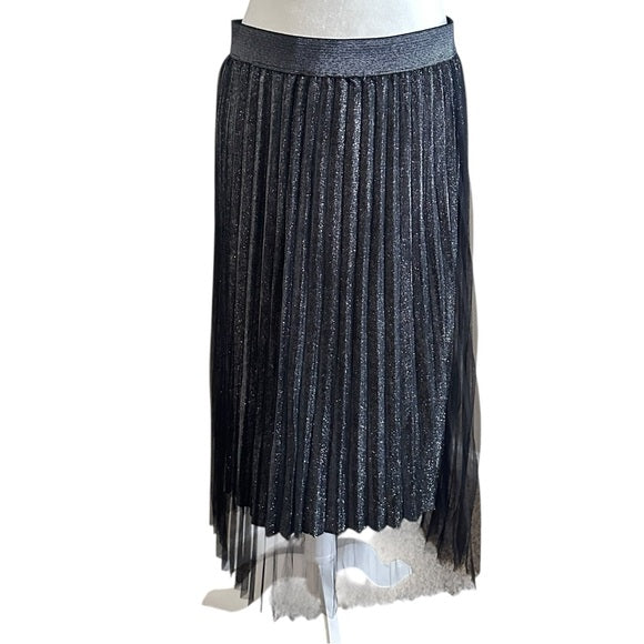 Studio West Metallic Sheer Overlay Dress – Size Large, from PanacheProse