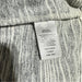 Talbots Women’s Gray & White Striped Knit Top – Size Large from PanacheProse