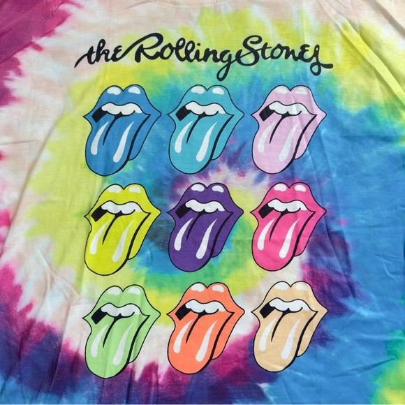 The Rolling Stones Women’s Tie-Dye Graphic T-Shirt - from PanacheProse