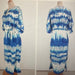 Tie Dye Caftan Dress Swim Beach Coverup Maxi -Size One Size, from PanacheProse