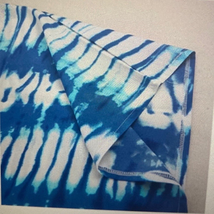 Tie Dye Caftan Dress Swim Beach Coverup Maxi -Size One Size, from PanacheProse