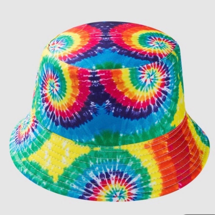 Tie Dye Print Supper Cute Bucket Women's Hats - One Size , from PanacheProse