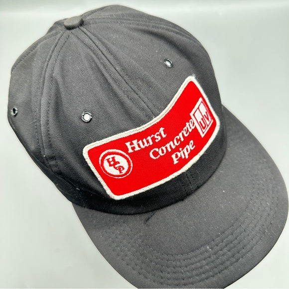 Tomkin Vintage Hurst Concrete Pipe Trucker Hat – Union Patch Workwear Cap from PanacheProse