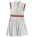 Tommy Hilfiger Linen & Cotton Sleeveless  Casual  Button Front Logo Dress - Size Girls 8, from PanacheProse
