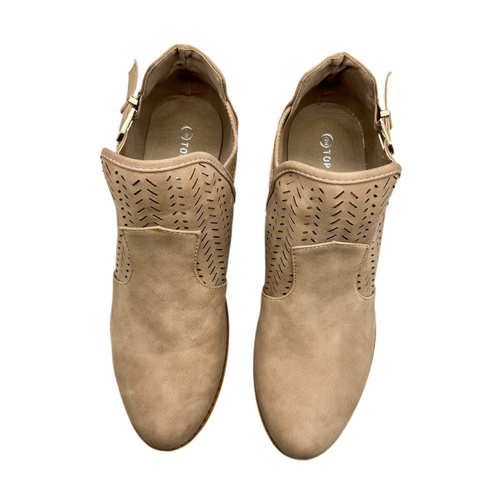 Top Moda Women's Suede Ankle Boots – Size 9 From PanacheProse