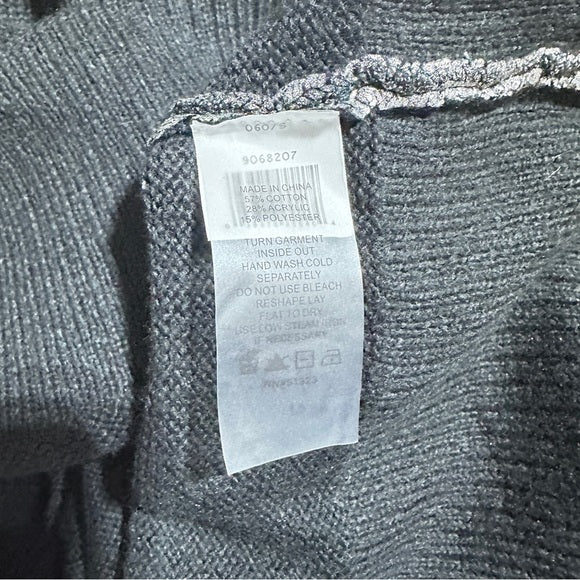 Vince Camuto Women’s Charcoal & Light Gray Long Sleeve Sweater – Size Small, from PanacheProse