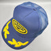 Vintage “DA BOSS Hawaii” Trucker Hat – Navy & Gold Embroidered Snapback from PanacheProse