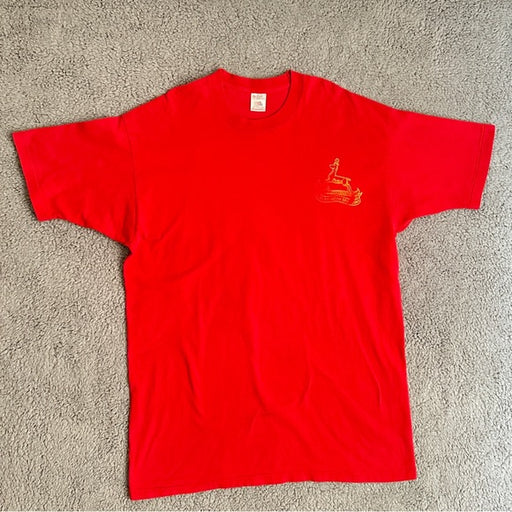 Vintage Fruit of the Loom Graphic Crew Neck Short Sleeve T-Shirt - Size Men’s XXL , from PanacheProse