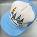 Vintage St. Thomas V.I. Sailboat Trucker Hat – 80s Mesh Snapback from PanacheProse