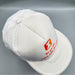Vintage “We Go the Extra Mile for You” White Trucker Hat – Mesh Snapback – One Size from PanacheProse