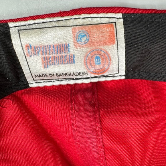 Wisconsin Badgers “W” Logo Hat – Red Adjustable Baseball Cap – Unisex from PanacheProse