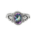 Women Mystic Topaz 925 Sterling Silver Statement Ring - From PanacheProse