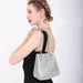 Women's Sliver Bucket Shining Shoulder Bag Rhinestones - From PanacheProse