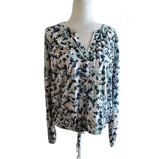 Wonderly Womens  Button-Front Knit Top – Size XL, from PanacheProse