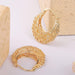 XILAZAB Vintage Women's Gold Filigree Oval Dangle Earrings - From PanacheProse