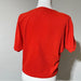 ZARA Red Textured V-Neck Drawstring Blouse – Size Medium From PanacheProse