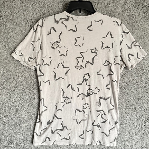 Zara Boys Collection Gray T-Shirt with Star Pattern -  Size  XL, from PanacheProse