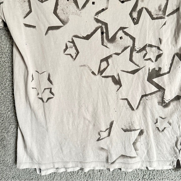 Zara Boys Collection Gray T-Shirt with Star Pattern -  Size  XL, from PanacheProse