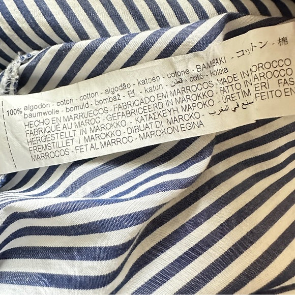 Zara Women’s 100% Cotton Striped Button-Up Shirt - Size S–M (Women’s) , from  PanacheProse