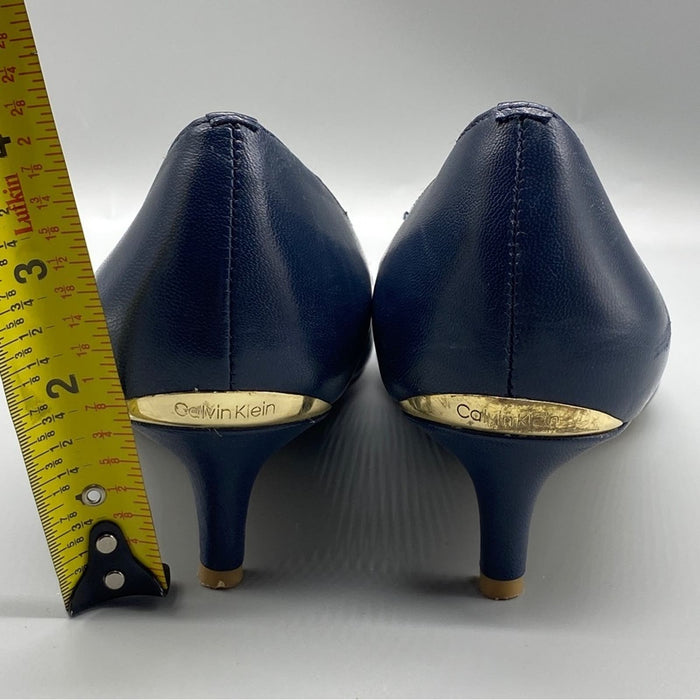 Calvin Klein Size 8 1/2 Women’s Solid Color Pump Shoes