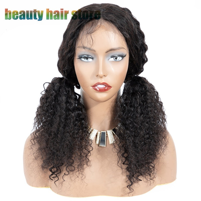 Brazilian Kinky Curly Lace Front Wig  100% Human Hair | 8-24 Inch Options