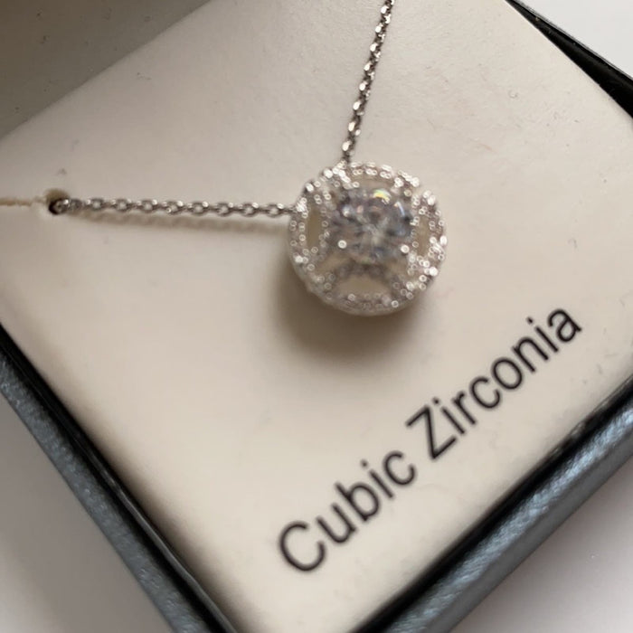 New Direction Cubic Zirconia Women’s Necklace NEW DIRECTIONS