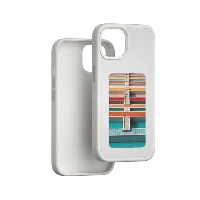 Stylish Four-Color E-Ink Smartphone Case