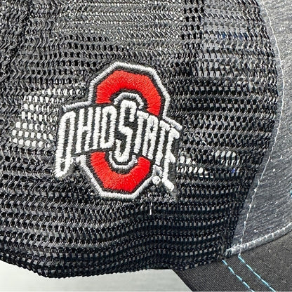 Ohio State Big Ten Championship Gray CSP Snapback Hat Adult Headwear"