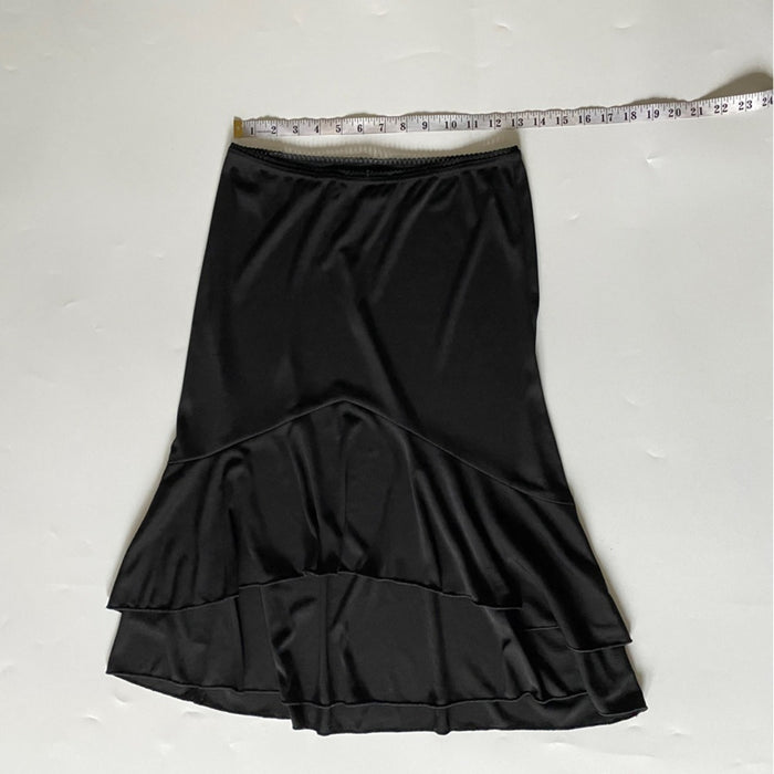 Wrapper Size Medium Women’s Solid Color Black Skirt