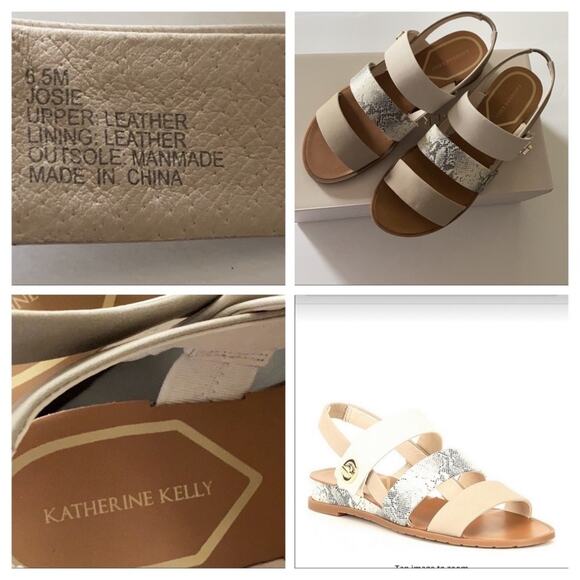 Katherine Kelly Women’s Sandals Size 6.5M ⭐️⭐️⭐️⭐️⭐️