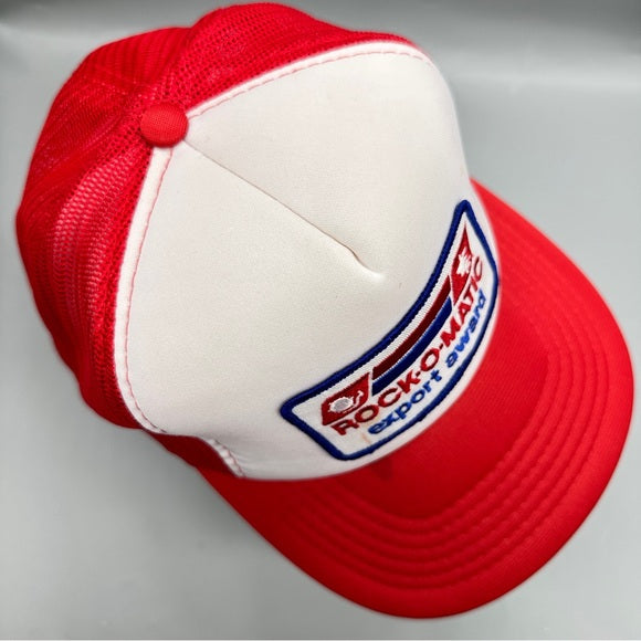 Vintage Pre-Loved Rock-O-Matic Trucker Hat Unisex One Size