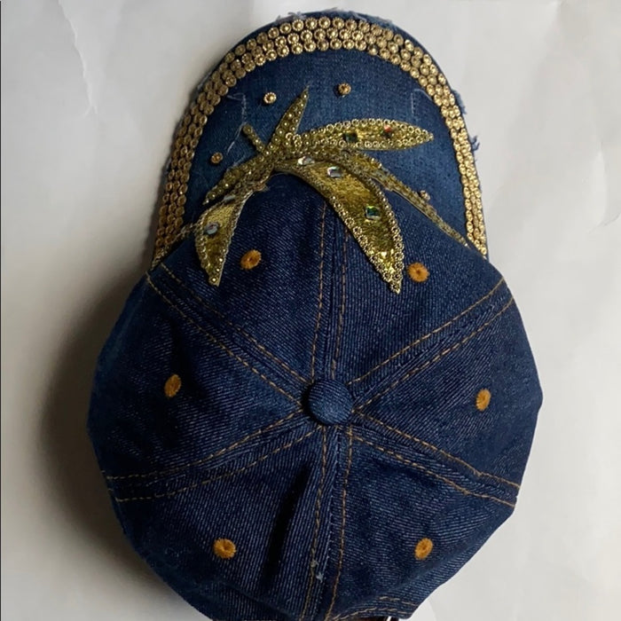 Panacheprose New Women's Adjustable Denim Jeans Cowgirl Hat for Stylish Western Look