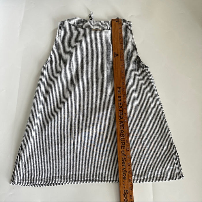 Michael Michael Kors Size M Women’s Sleeveless Striped Logo Design Top B…