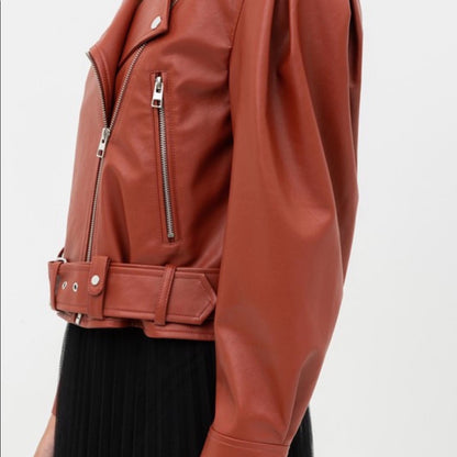 New Leather Women’s Jacket