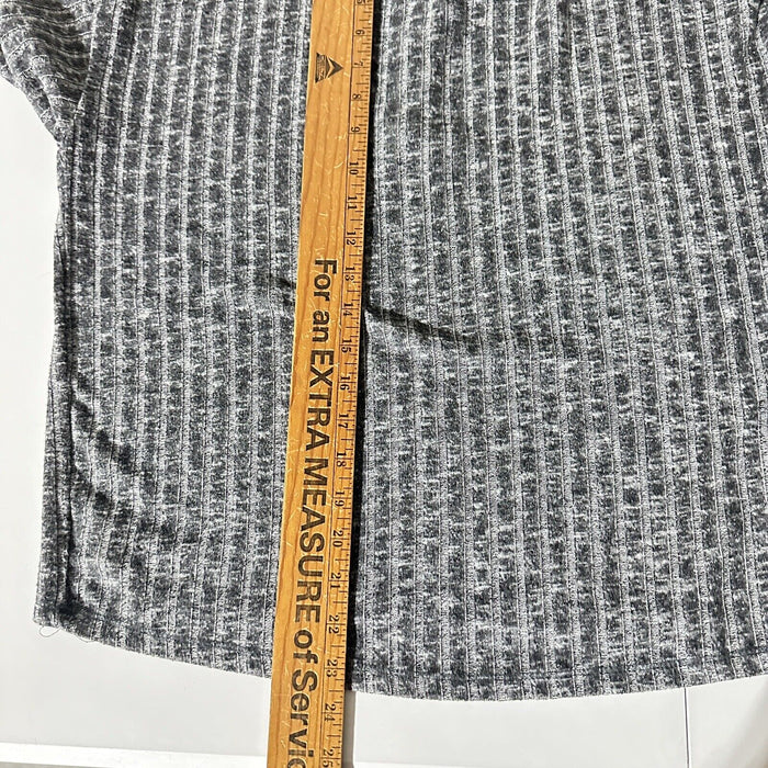 American Eagle Women's Sweaters Size Medium Gray Soft Hooded Crop Long Sleeve