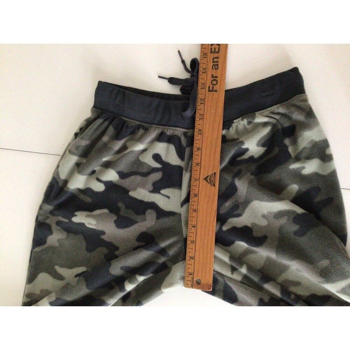 Aeropostale Pants Women Large Camouflage 100% Polyester Drawstring Pullover
